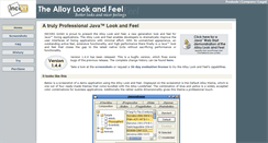 Desktop Screenshot of lookandfeel.incors.com